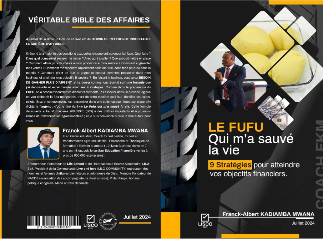 LIVRE LE FUFU QUI M'A SAUVE LA VIE